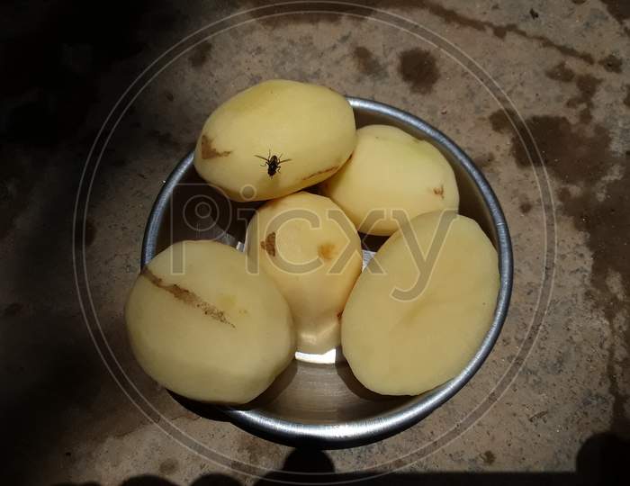 Potato is a coman Indian vegetables