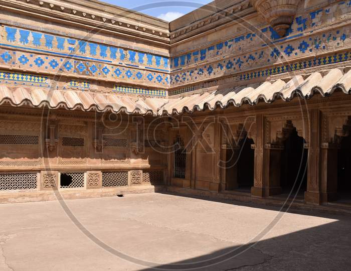 Interior Of Man Singh Palace