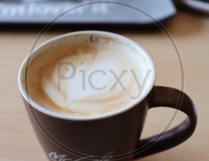 A CUP OF CAPPUCCINO