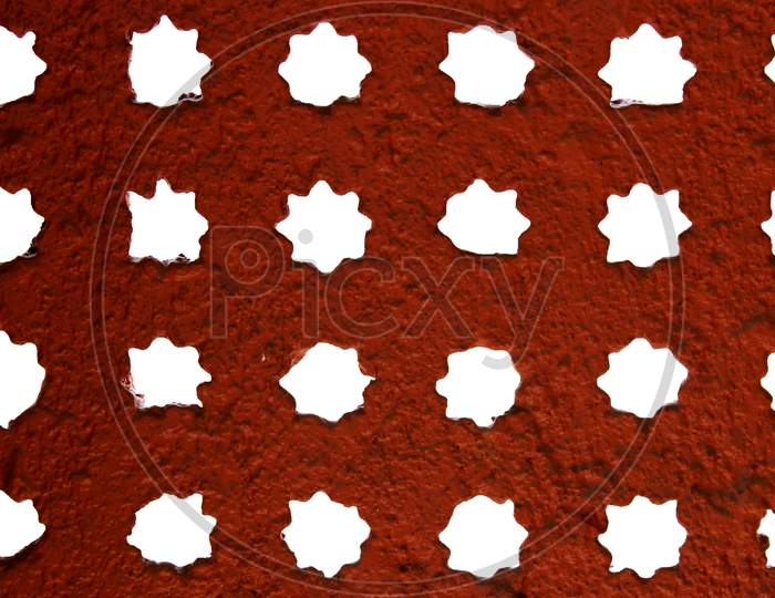 texture of a red brick window, Pattern of the window  brick, Pattern photography