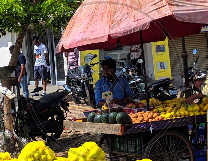 Street diaries• Vegetables seller