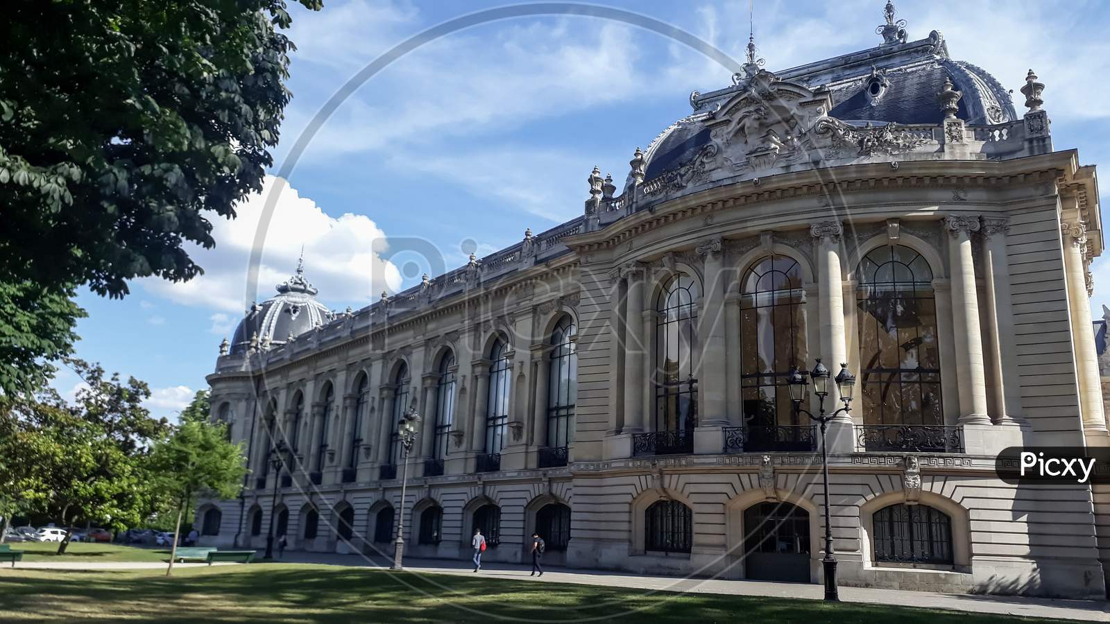 Paris, France- July  2018: city architecture building art