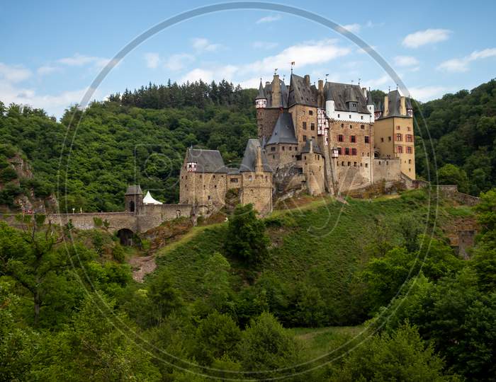 Eltz Castle In A Valley