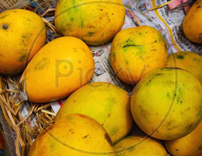Mango fruit on shop