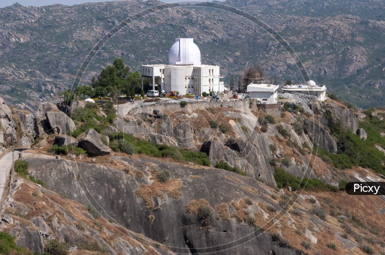 Image Of The Mount Abu Infrared Observatory Is Located Near The Town ...