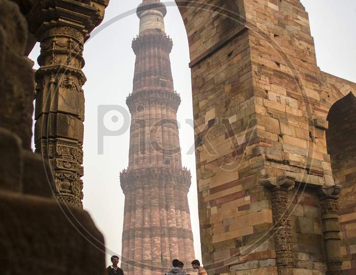 Qutub Minar in New Delhi
