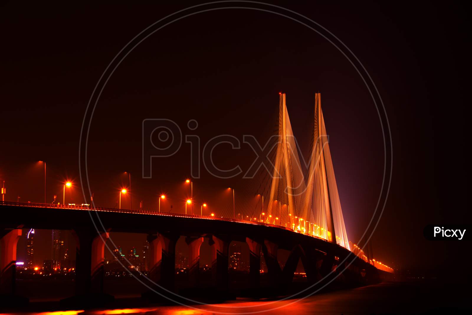 Bandra–Worli Sea Link Bridge in Mumbai