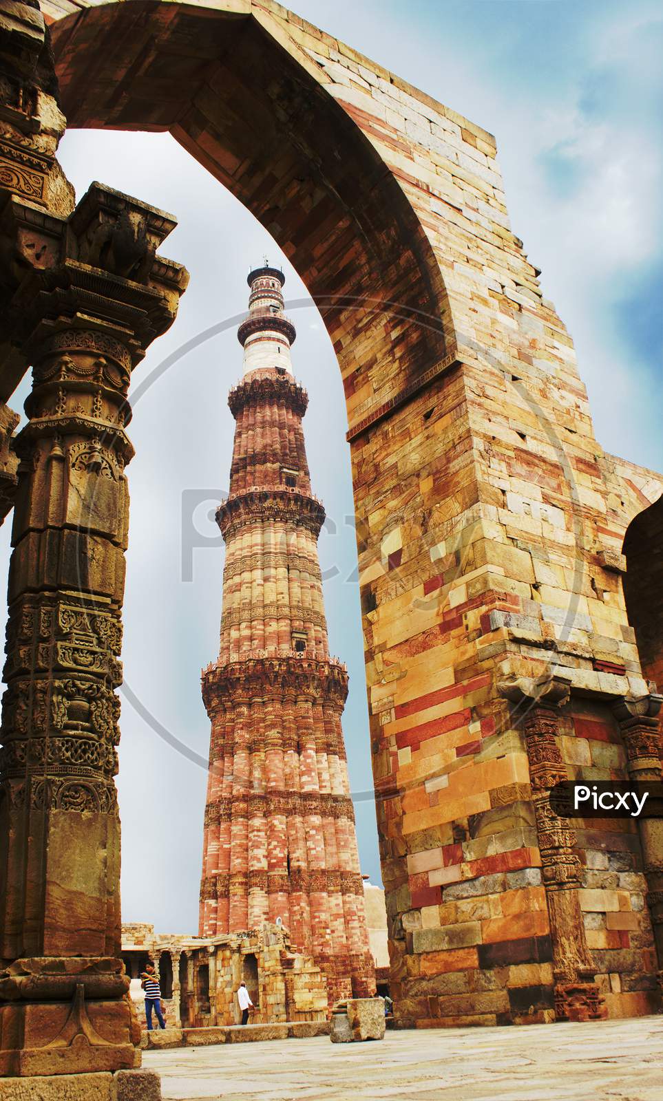Qutub Minar in New Delhi