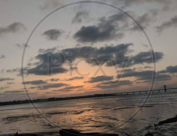 Dadar Beach Sunset