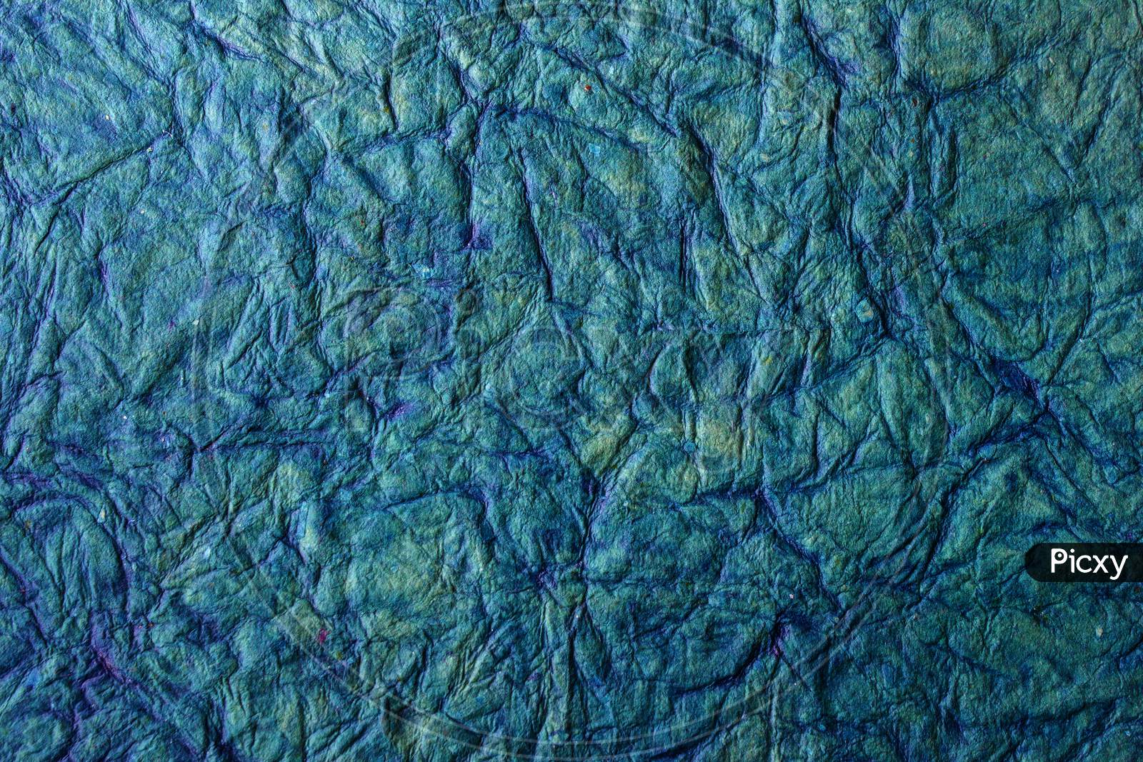 Blue Coloured Abstract Texture Background
