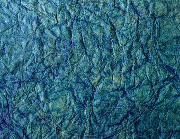 Blue Coloured Abstract Texture Background