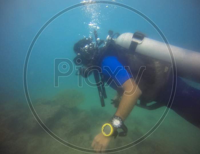 Scuba diving in Andamans