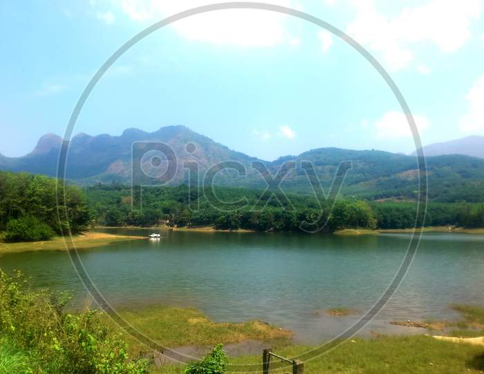 Chittar dam reservoir Tamil Nadu landscape view