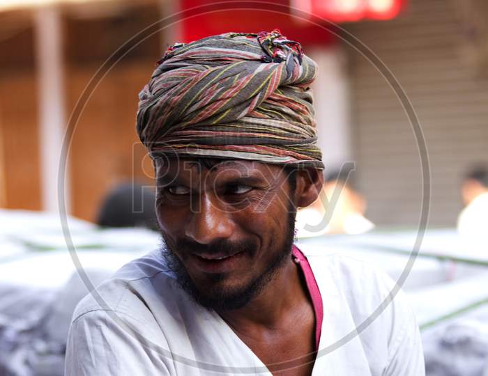 Portrait of a Indian Man