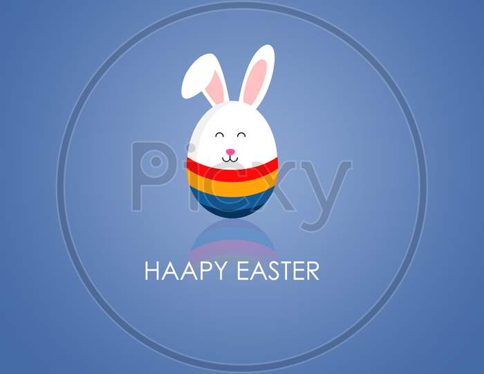 Happy Easter Day Greetings Concept