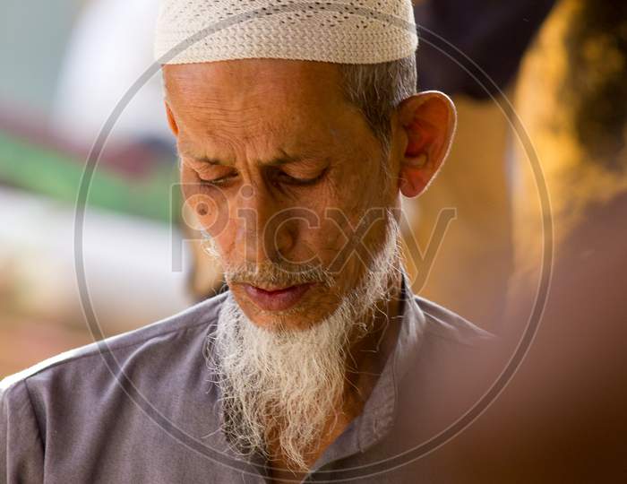 Portrait of a Indian Muslim Man
