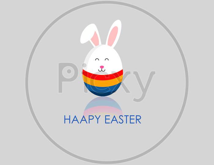 Happy Easter Day Greetings Concept