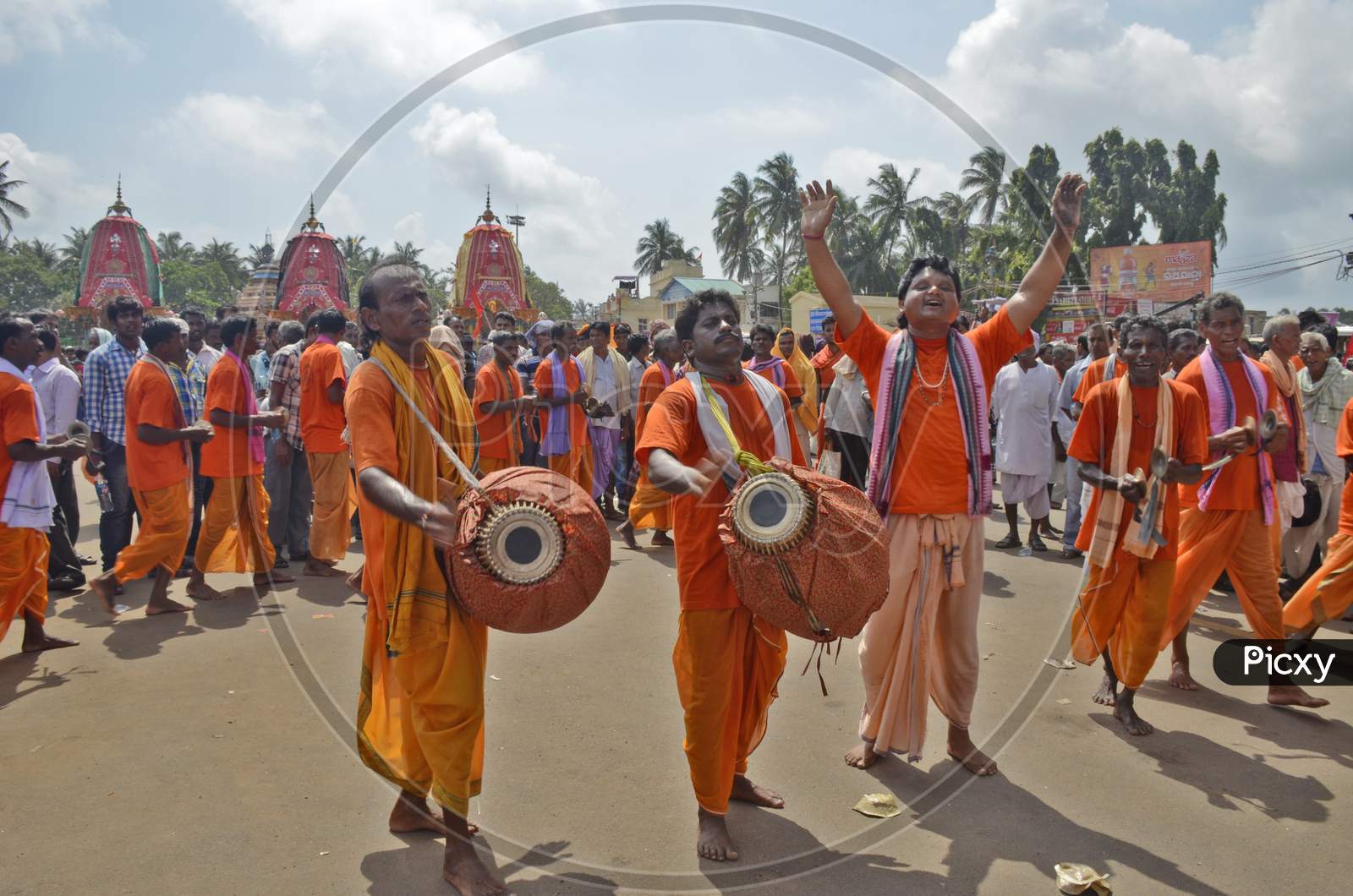jagannath ratha yatra festival at puri odisha india