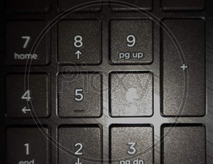Numeric keyboard computer