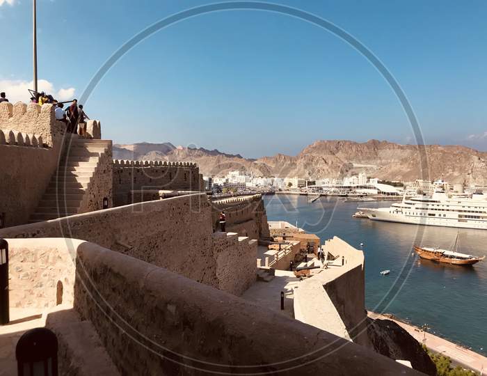 Mutrah Fort, Muscat, Oman