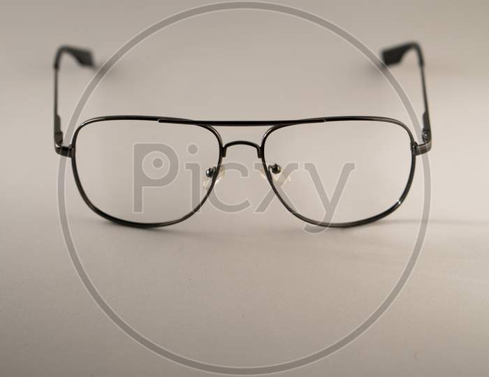 Black frame spectacle or eye glasses