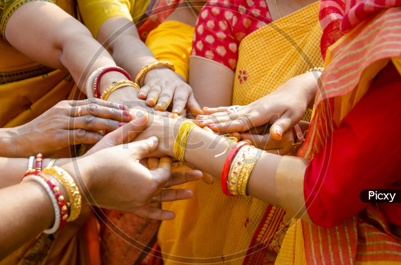 Indian Wedding Ritual ( haldi ceremony)