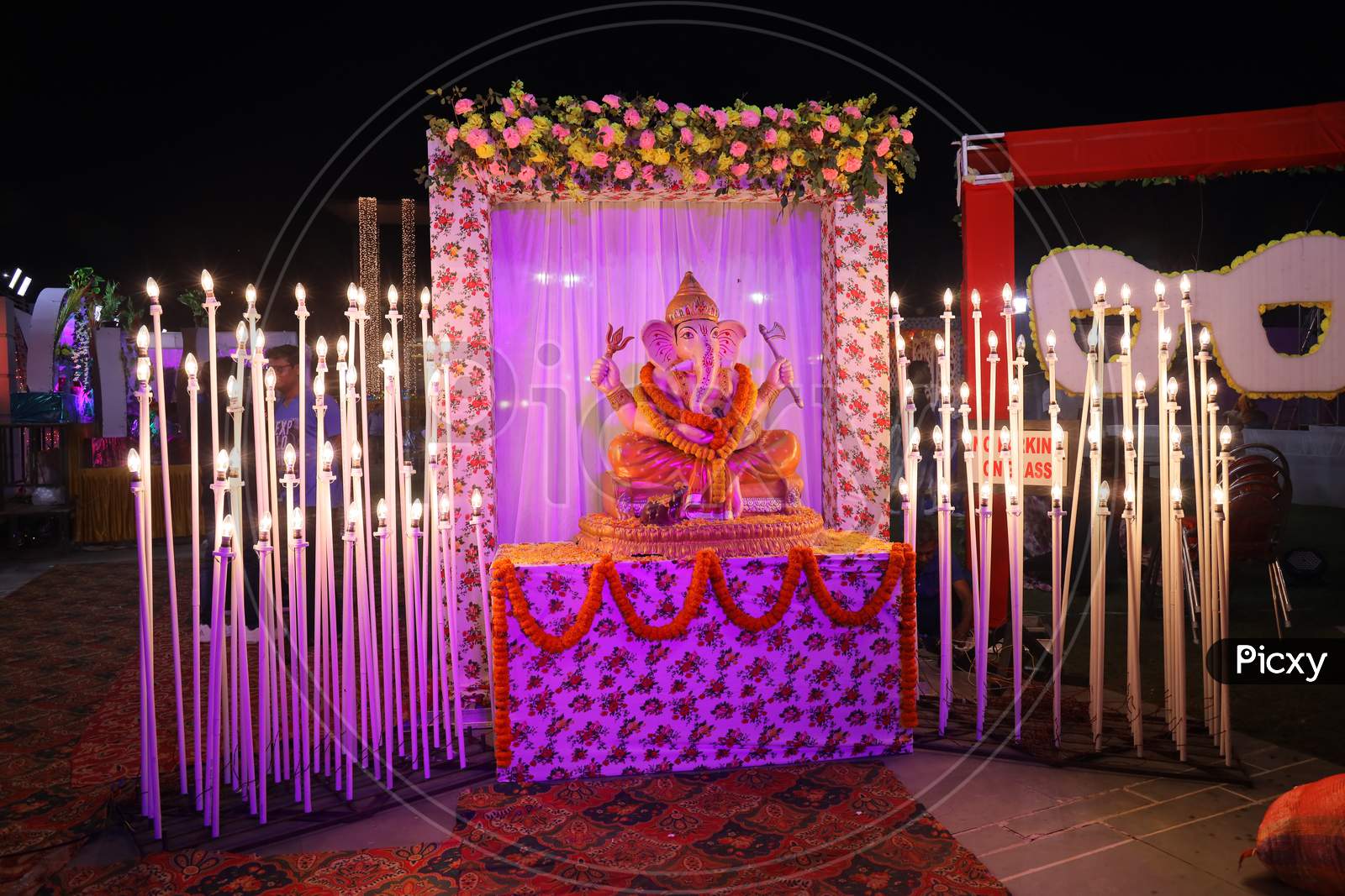 Lacha Paratha served in Indian wedding..