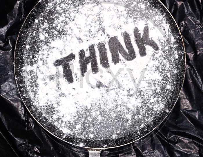 Think Word In A Cooking Pan, Creative Ideas, Cooking Ideas