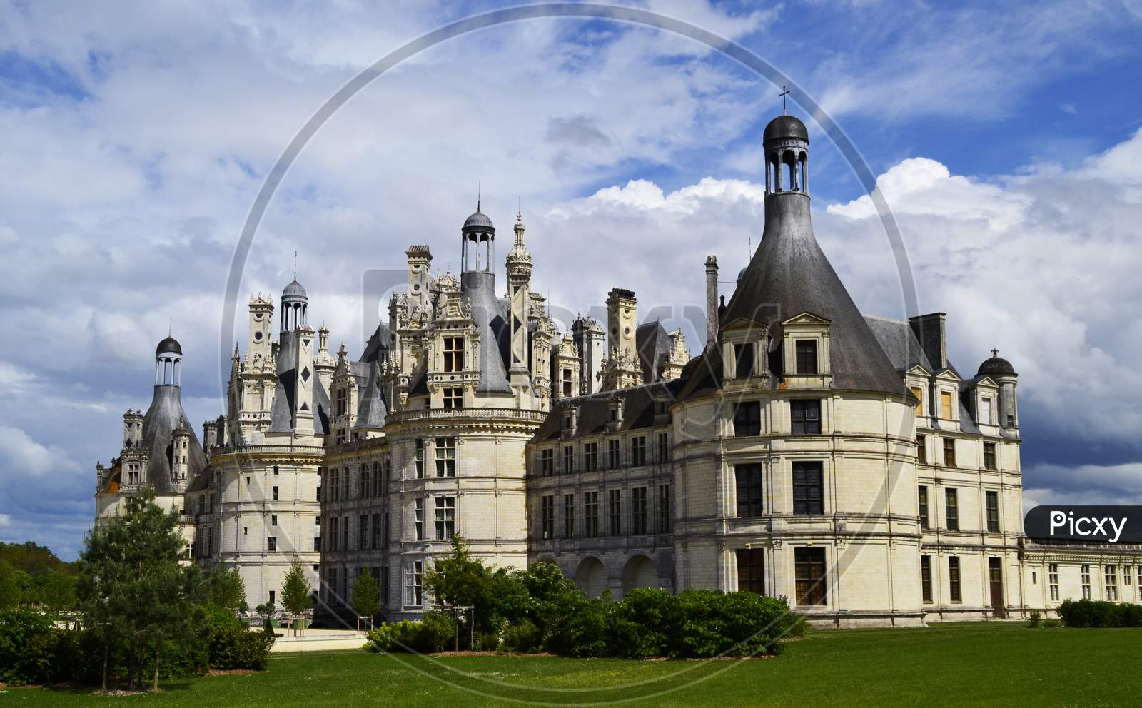 Castle of Chambord in the Loire Valley