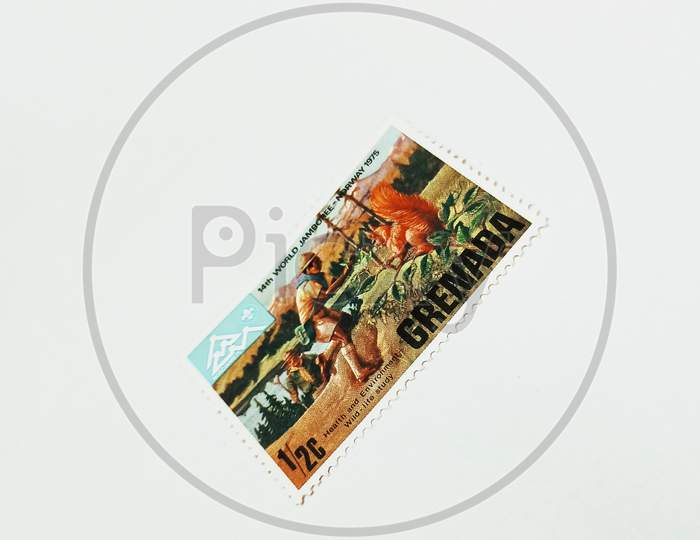 Grenada vintage Postal stamp of 1975