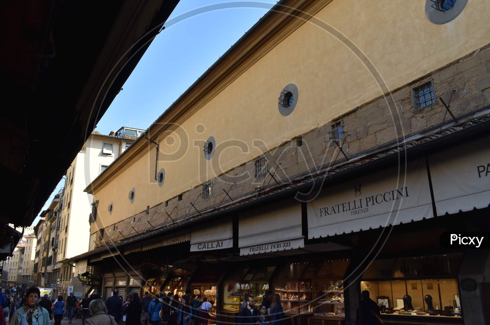 The bridge Ponte Vecchio Florence Italy