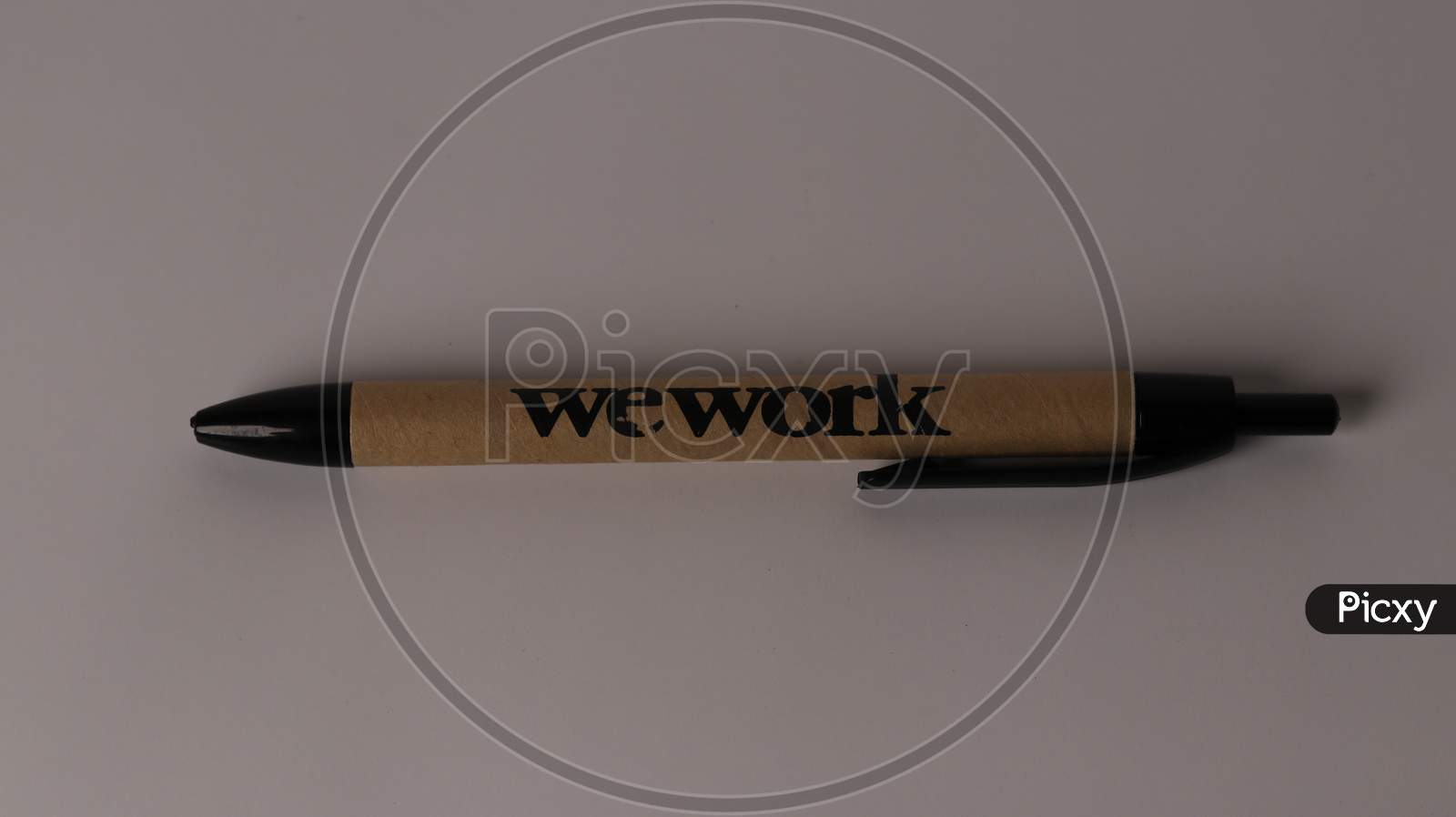We work branded pen