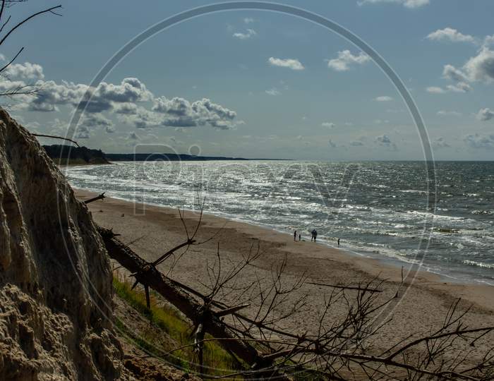 Baltic Sea View, White Sand Beach