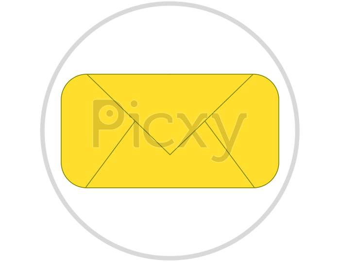 Mail Or Message/Sms Icon. Concept Of Fast Internet Mail/Sms. Text Message Vector Icon, Speech Bubble Symbol. Modern, Simple Flat Vector Illustration For Web Site Or Mobile App