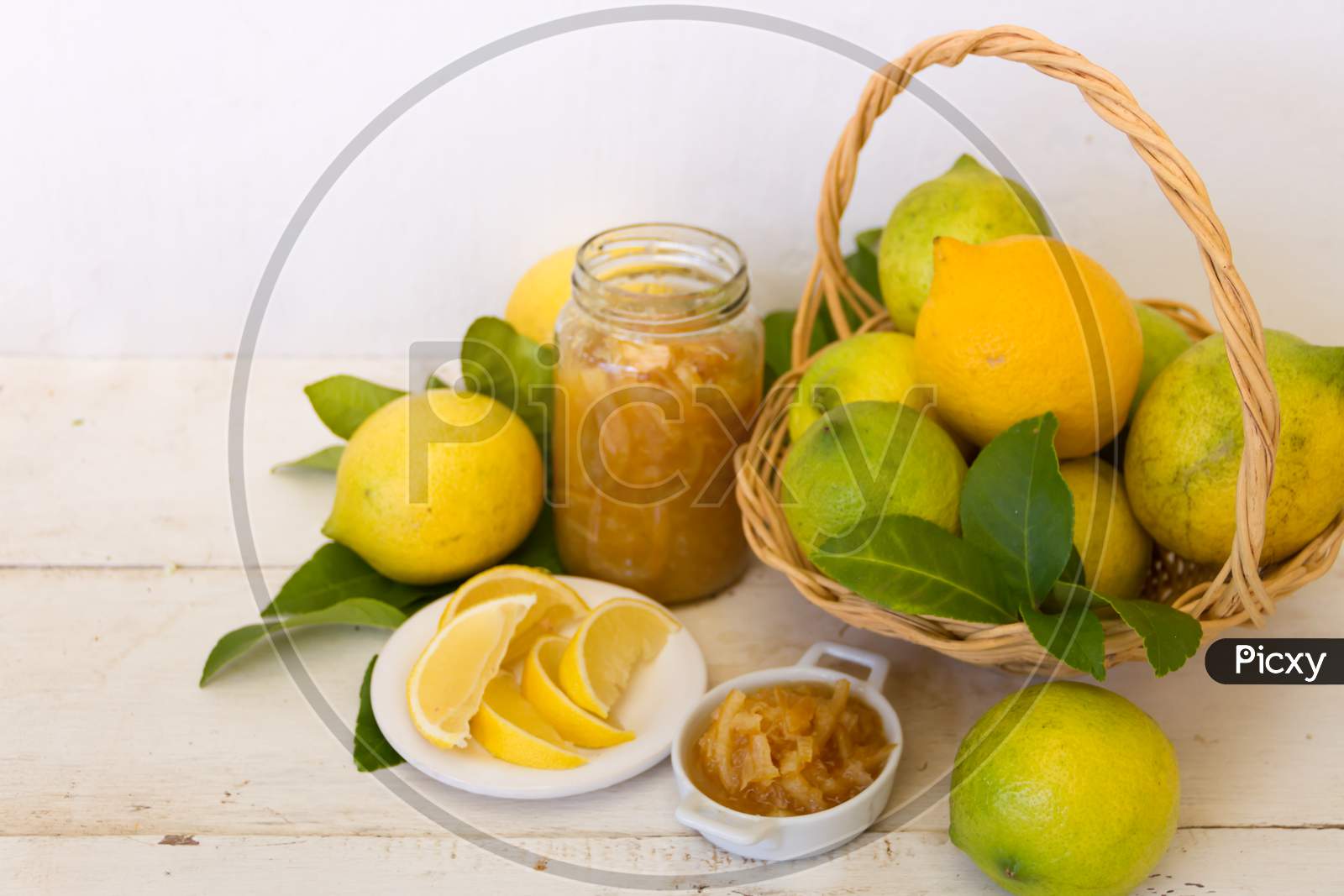 Sweet Lemon Jam From The Organic Garden