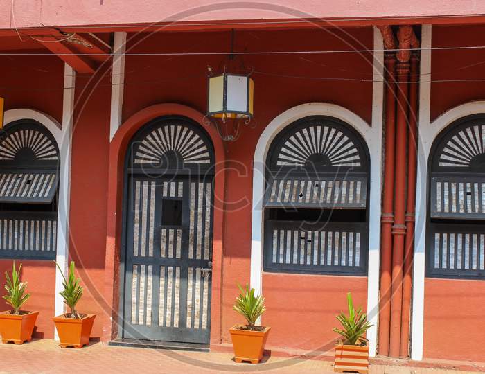 A traditional Portuguese style House at Margoa in Goa / India.