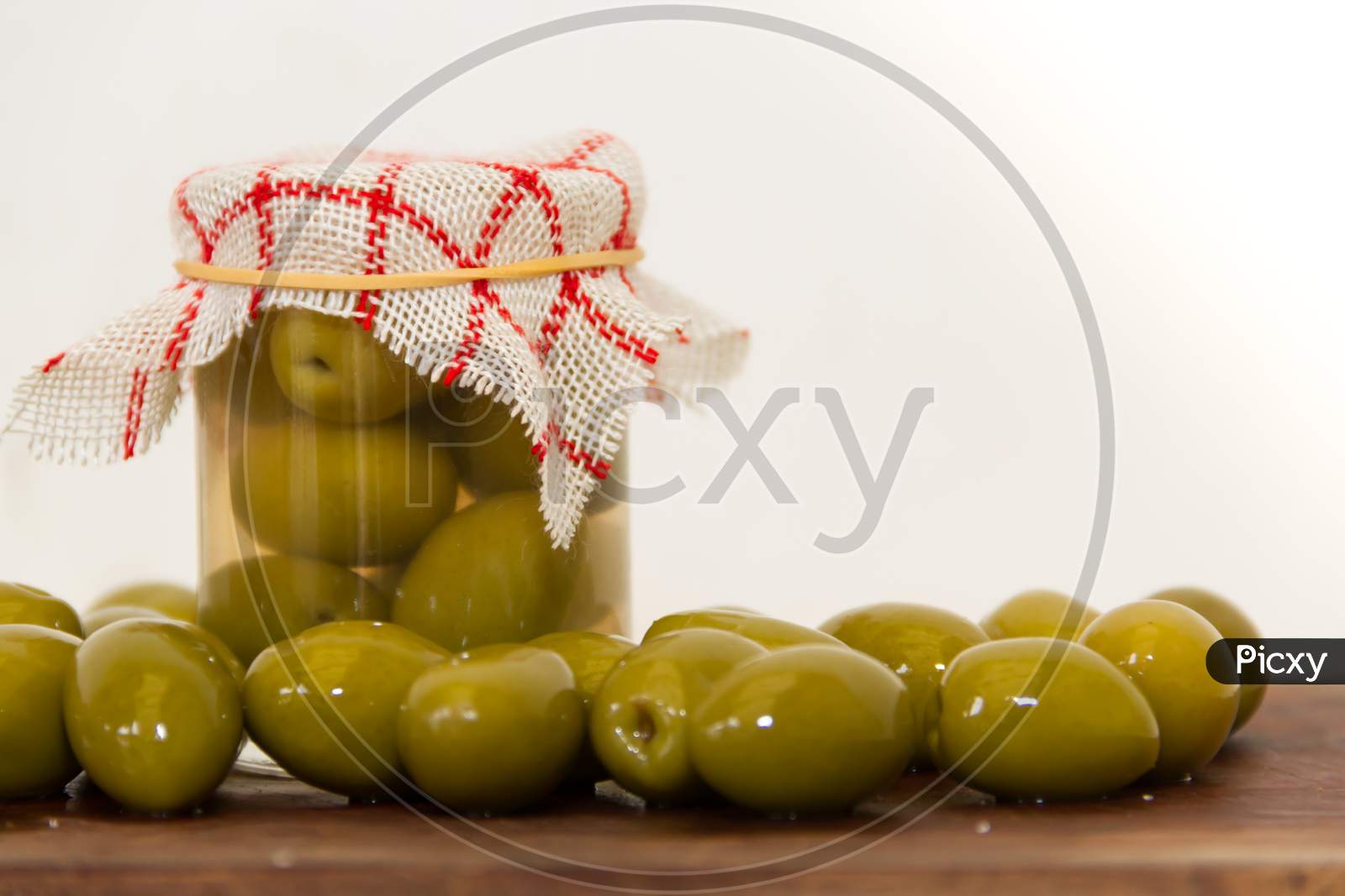 Artisanal Preparation Of Healthy Pickles Of Green Olives