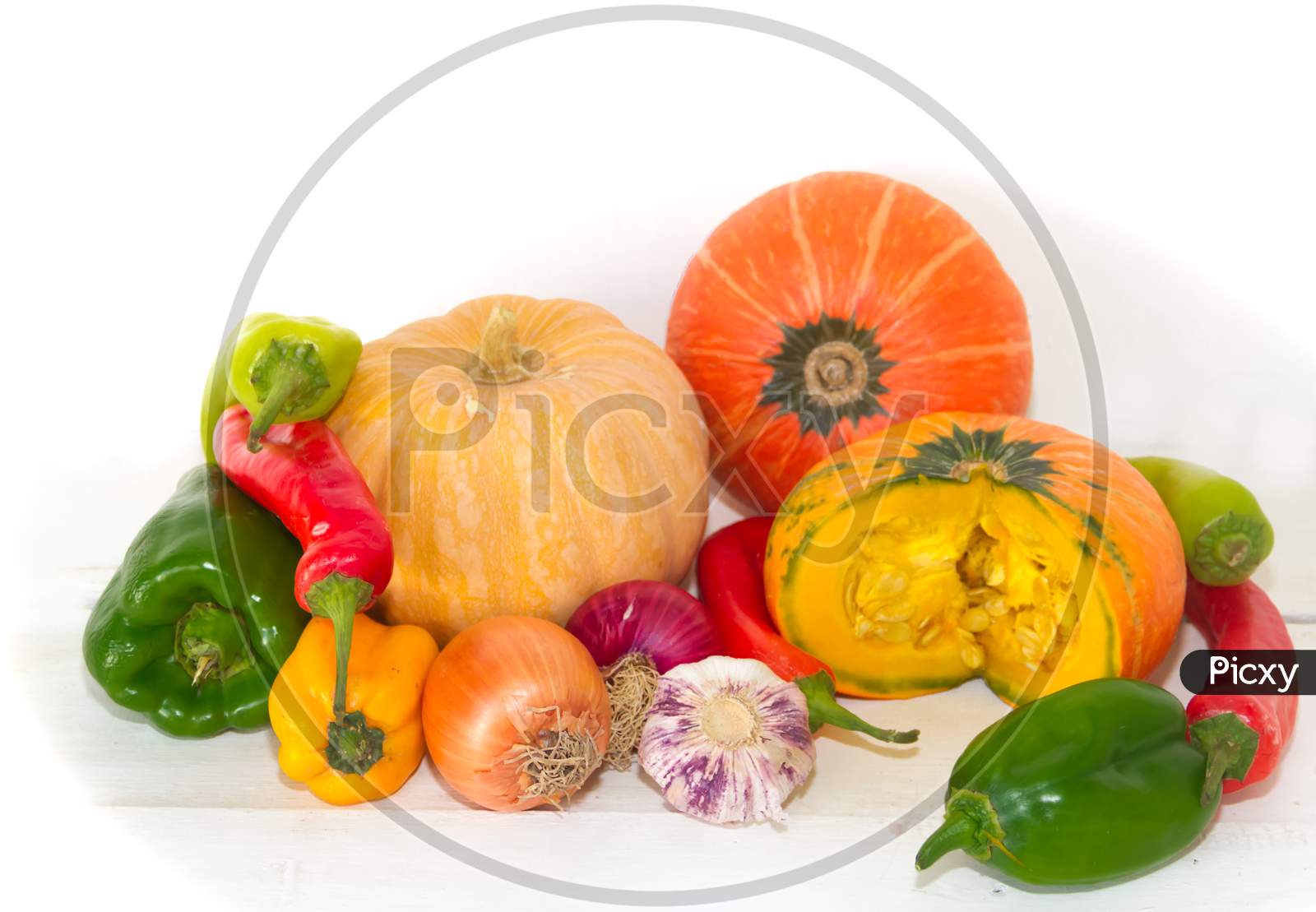 Squash And Assorted Vegetables