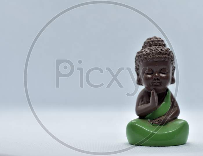Chinese Traditional Little Monk Figure One