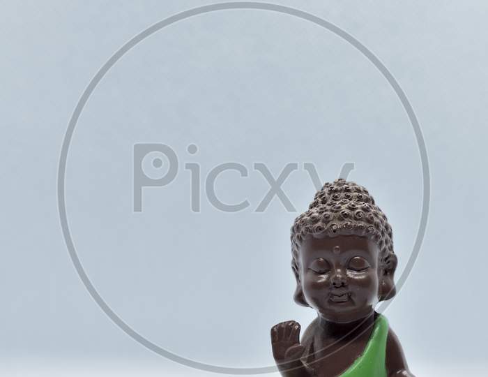 Chinese Traditional Little Monk Figure Four