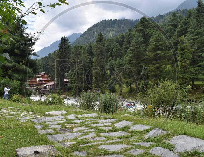 Beautiful View At Kashmir,India.