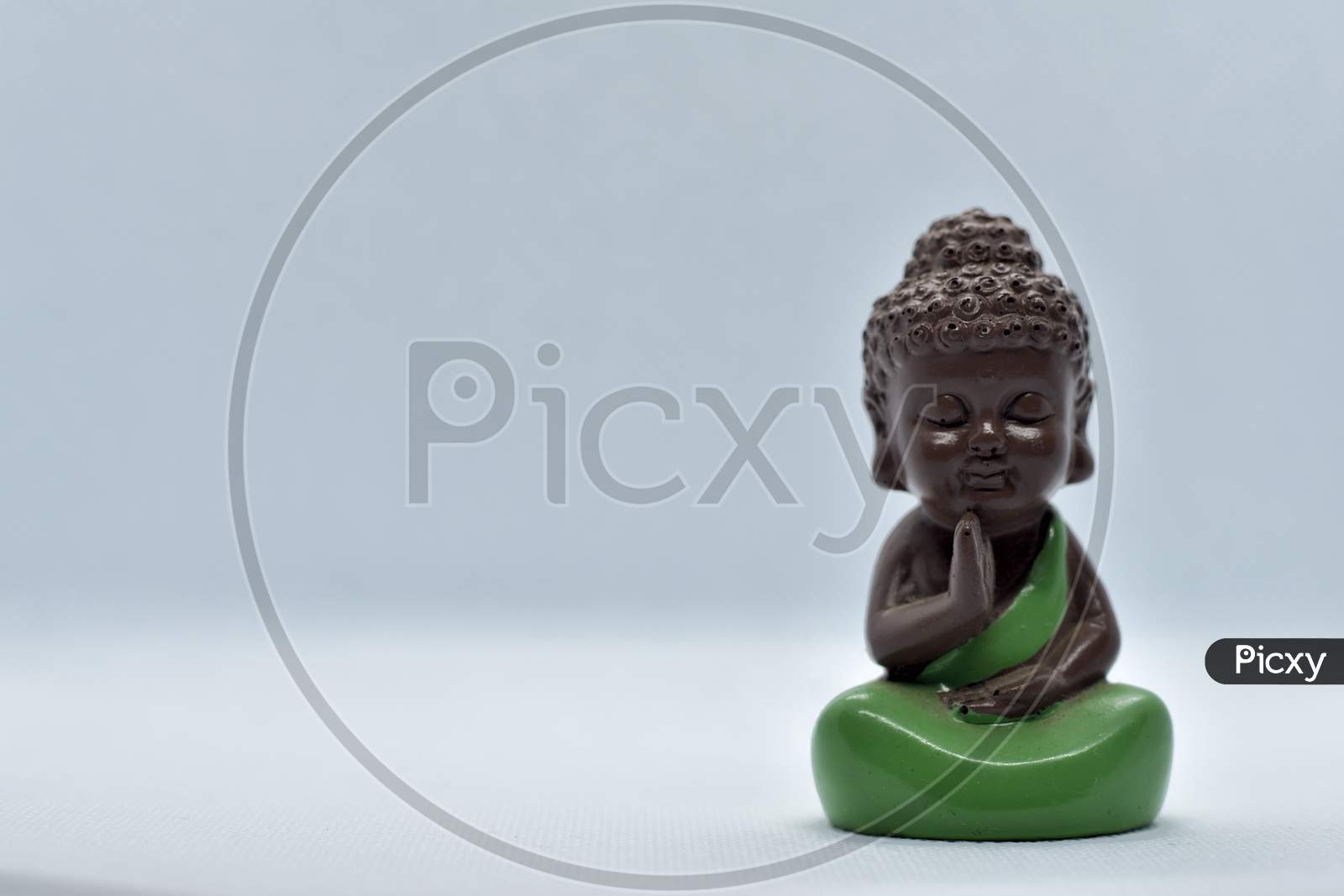 Chinese Traditional Little Monk Figure One