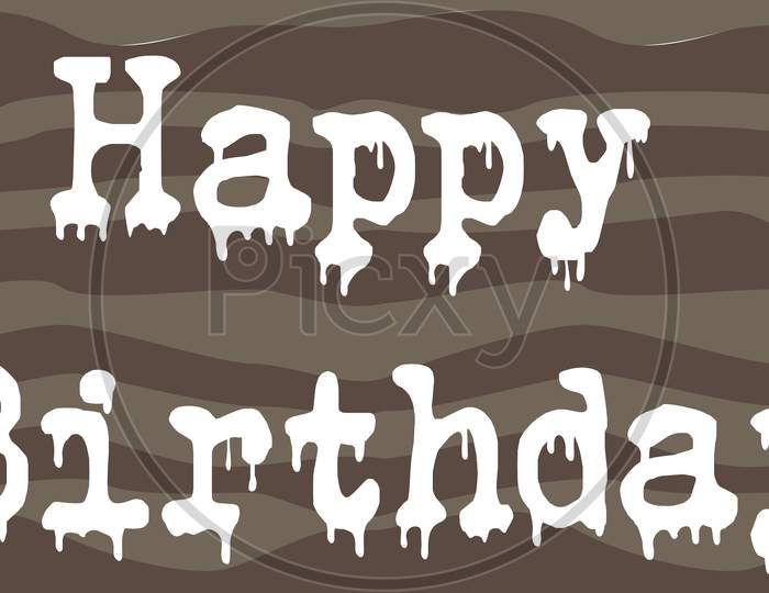 happy birthday text.happy birthday clip art design