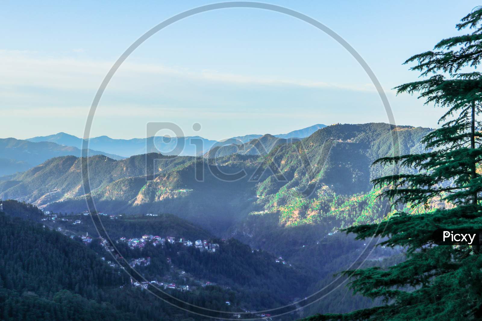 Natural Beauty of Shimla (Himalayan range)