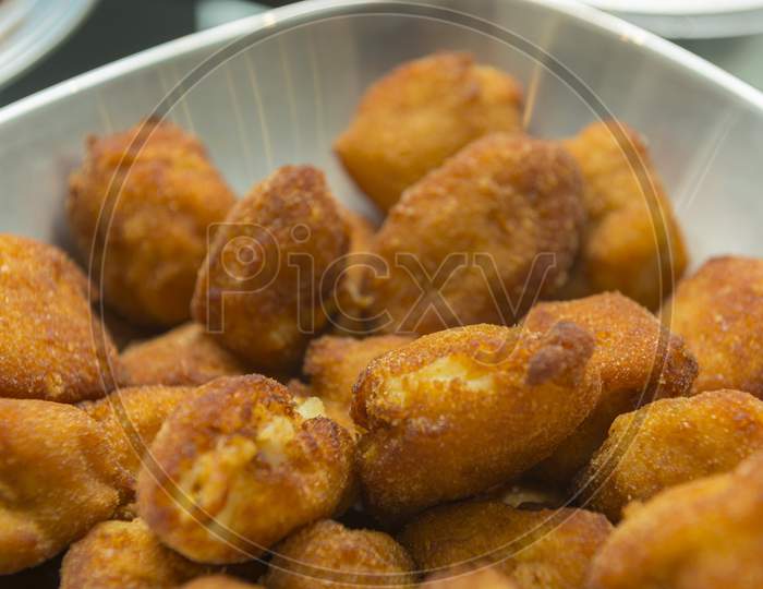 Brazilian Deep Fried Chicken Snack,Traditional Party Food.
