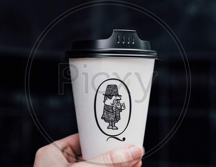 a disposable cup