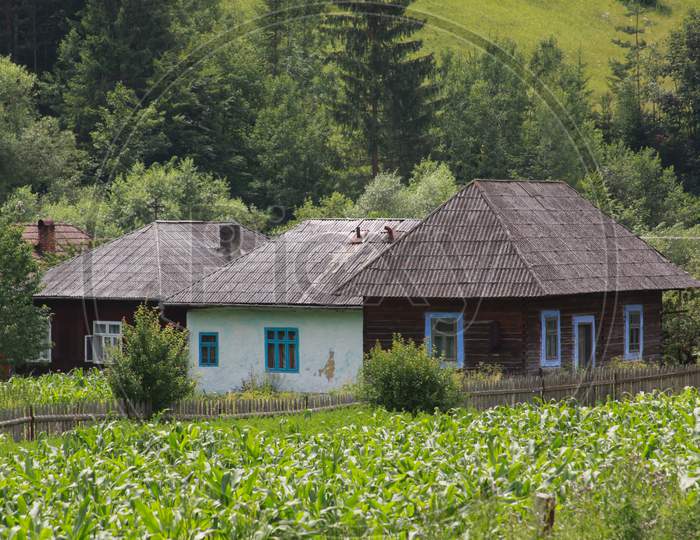 Traditional Houses Moldova Transylvania Romania