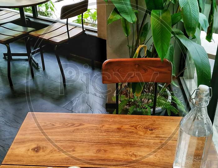 Zen cafe interiors