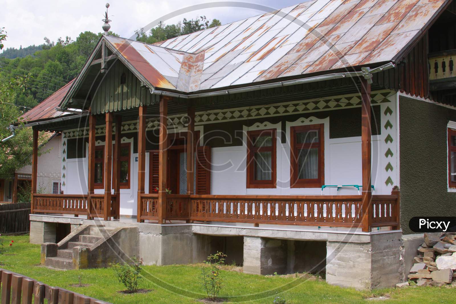 Traditional House Moldova Transylvania Romania