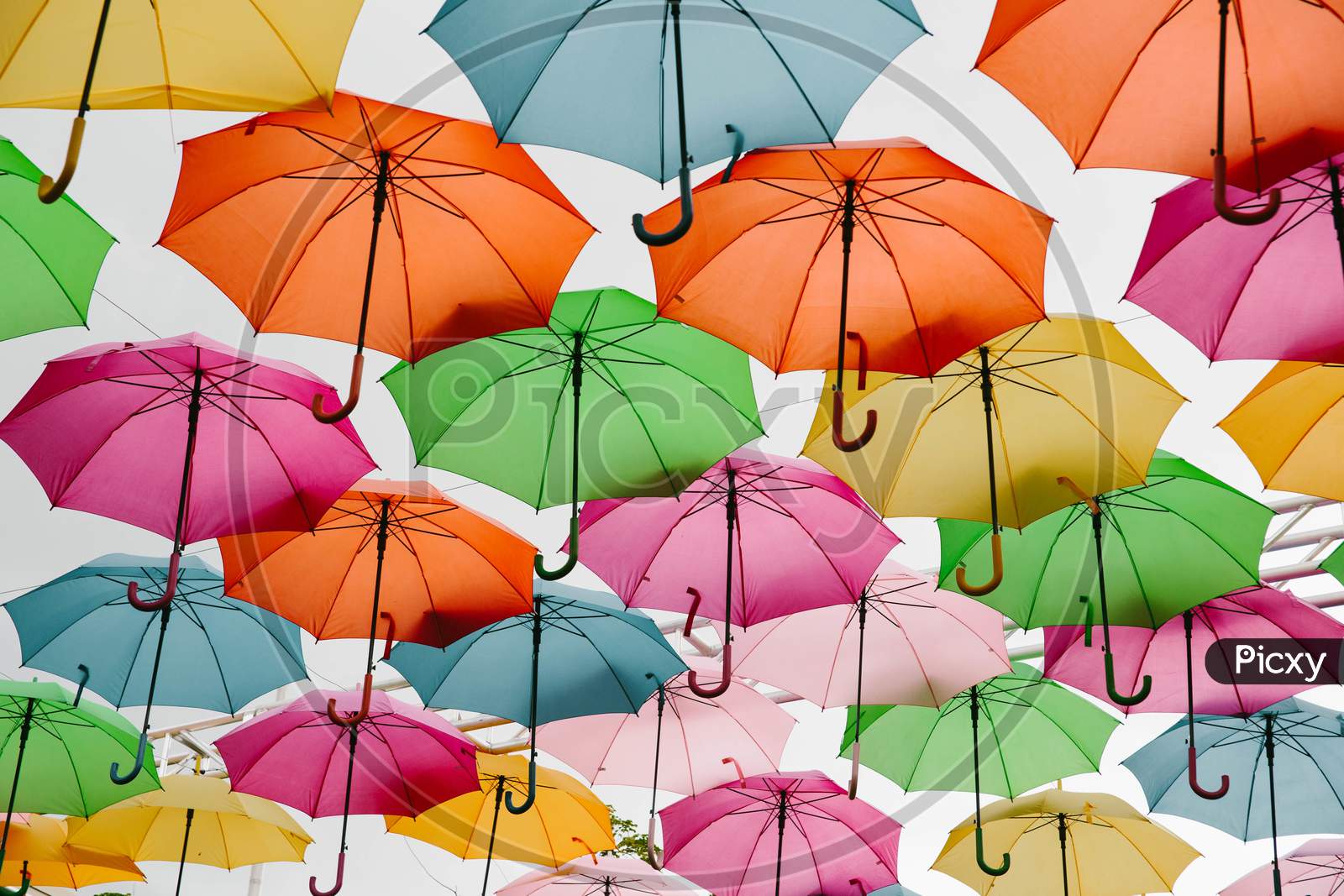umbrella pattern made in air